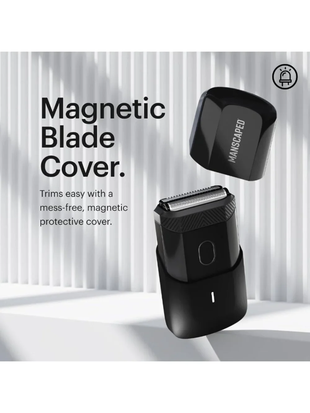 Compact Face Shaver for Men - Portable Grooming Tool for Easy Touch-Ups